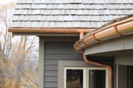 Finished gutter repair services in Baltimore, MD